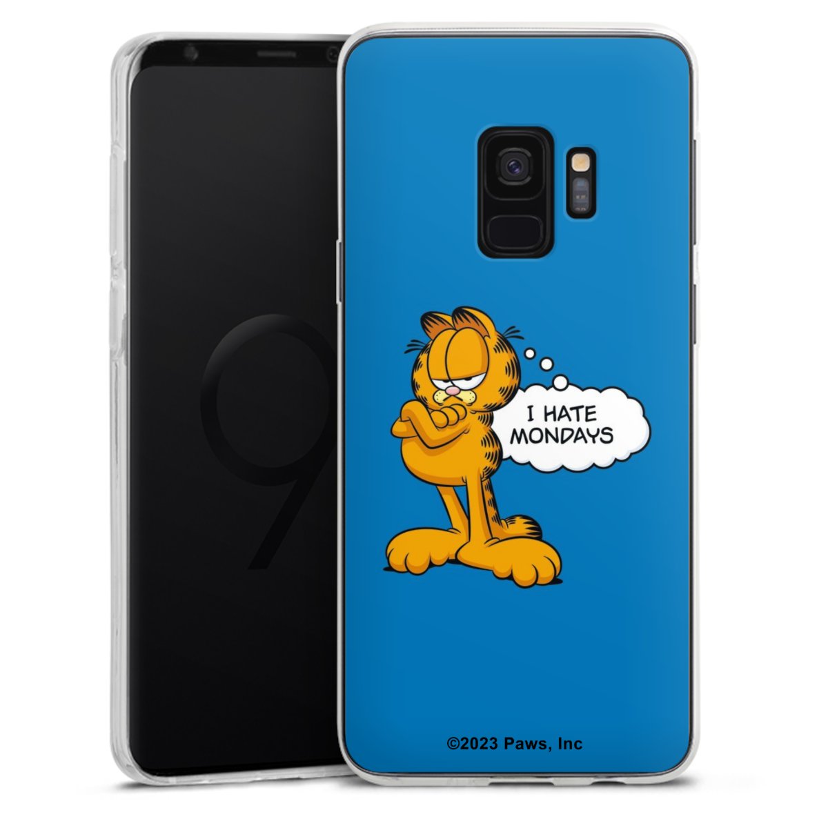 Garfield Ik haat maandagen blauw