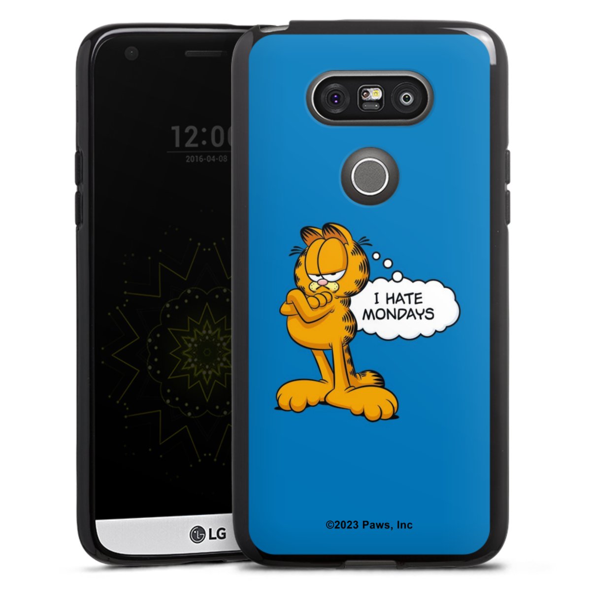 Garfield Ik haat maandagen blauw