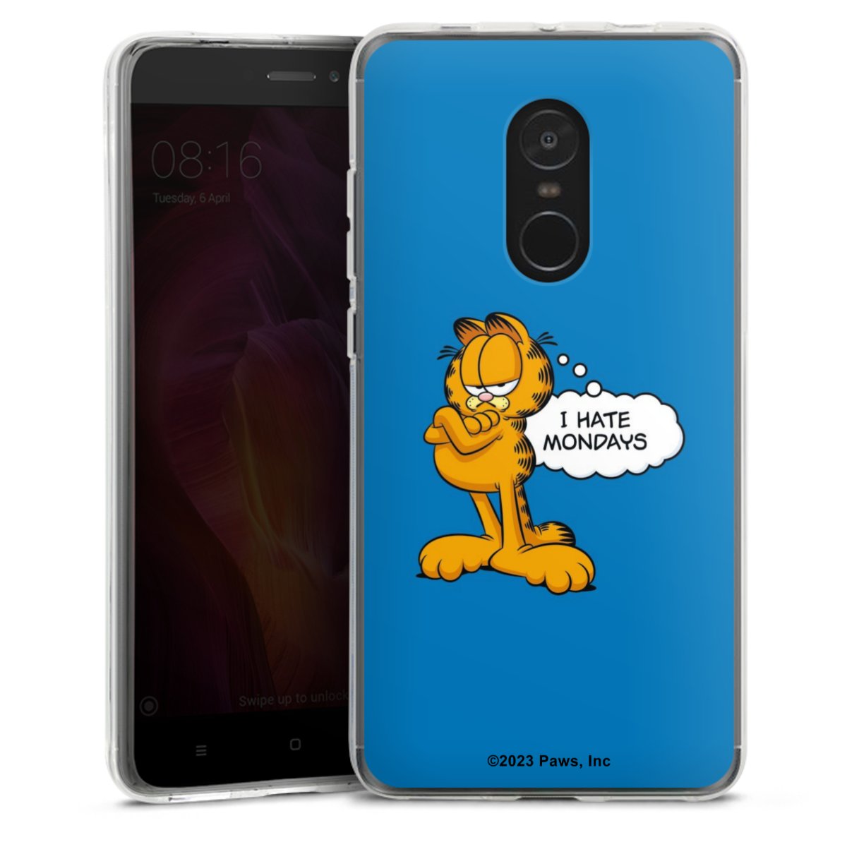 Garfield Je déteste les lundis Bleu