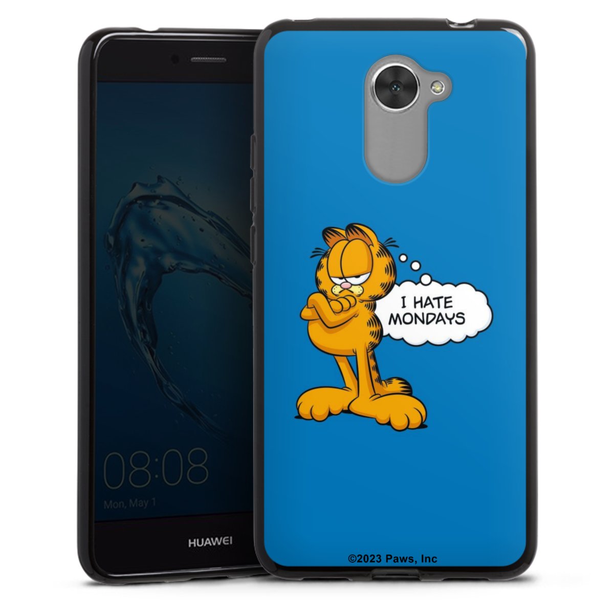 Garfield Ik haat maandagen blauw