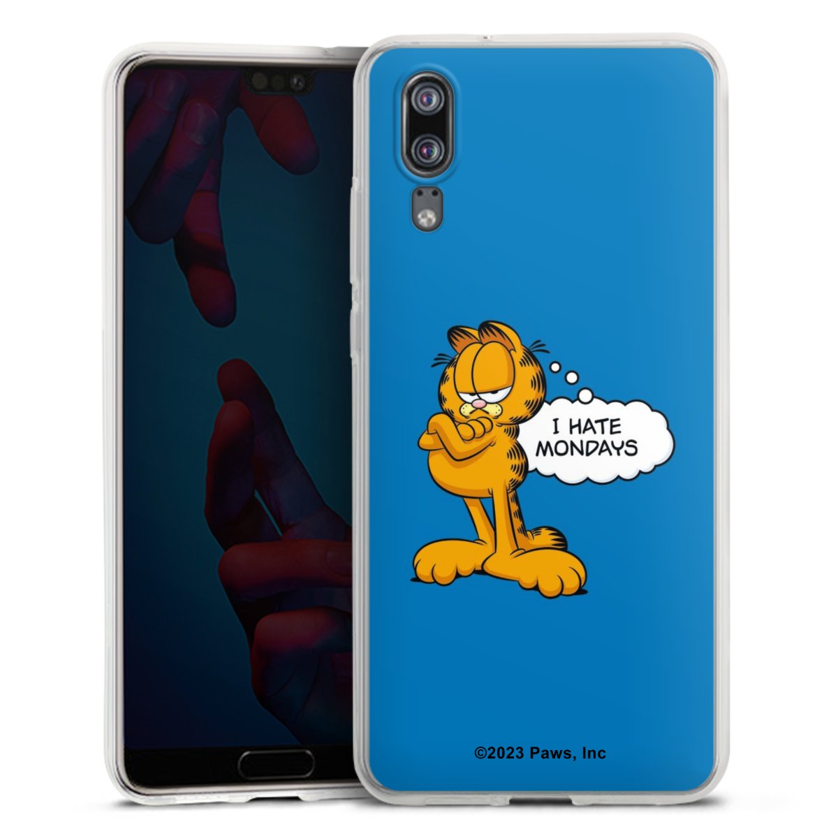 Garfield Je déteste les lundis Bleu