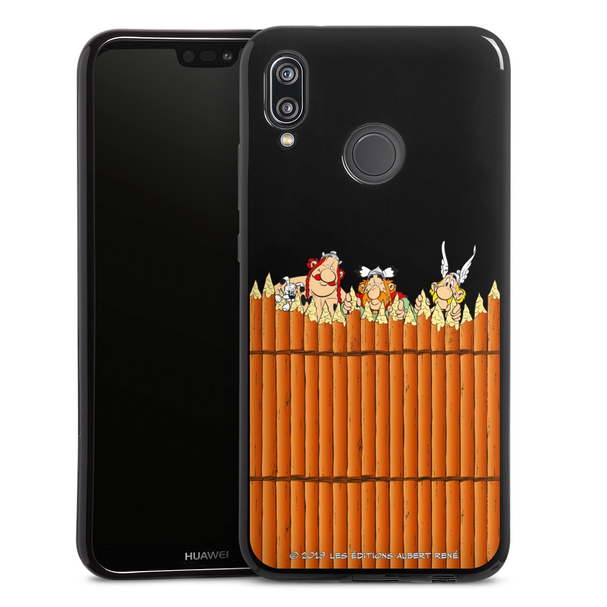 Gaulois Derrière Palissade Transparent