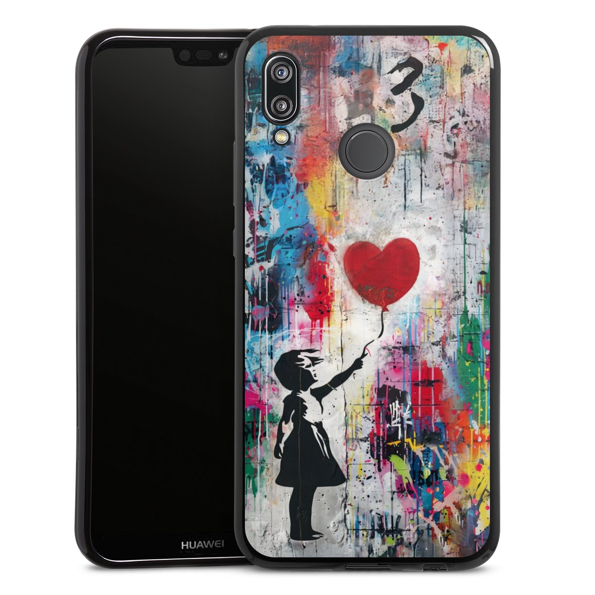 Balloon Girl Colorful