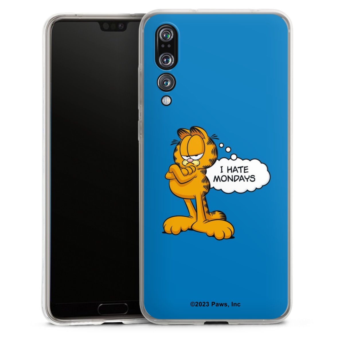 Garfield Je déteste les lundis Bleu