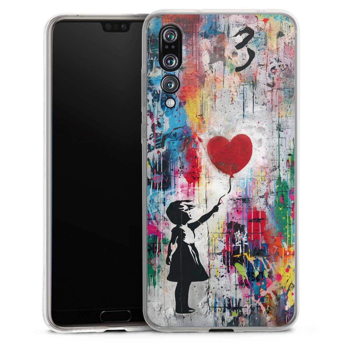 Balloon Girl Colorful