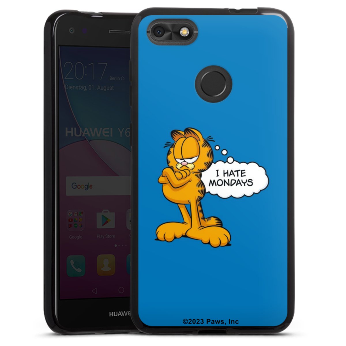 Garfield Je déteste les lundis Bleu