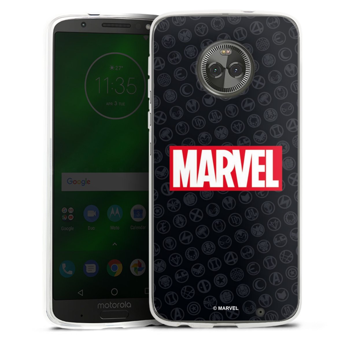 Marvel Logo Zwart Rood