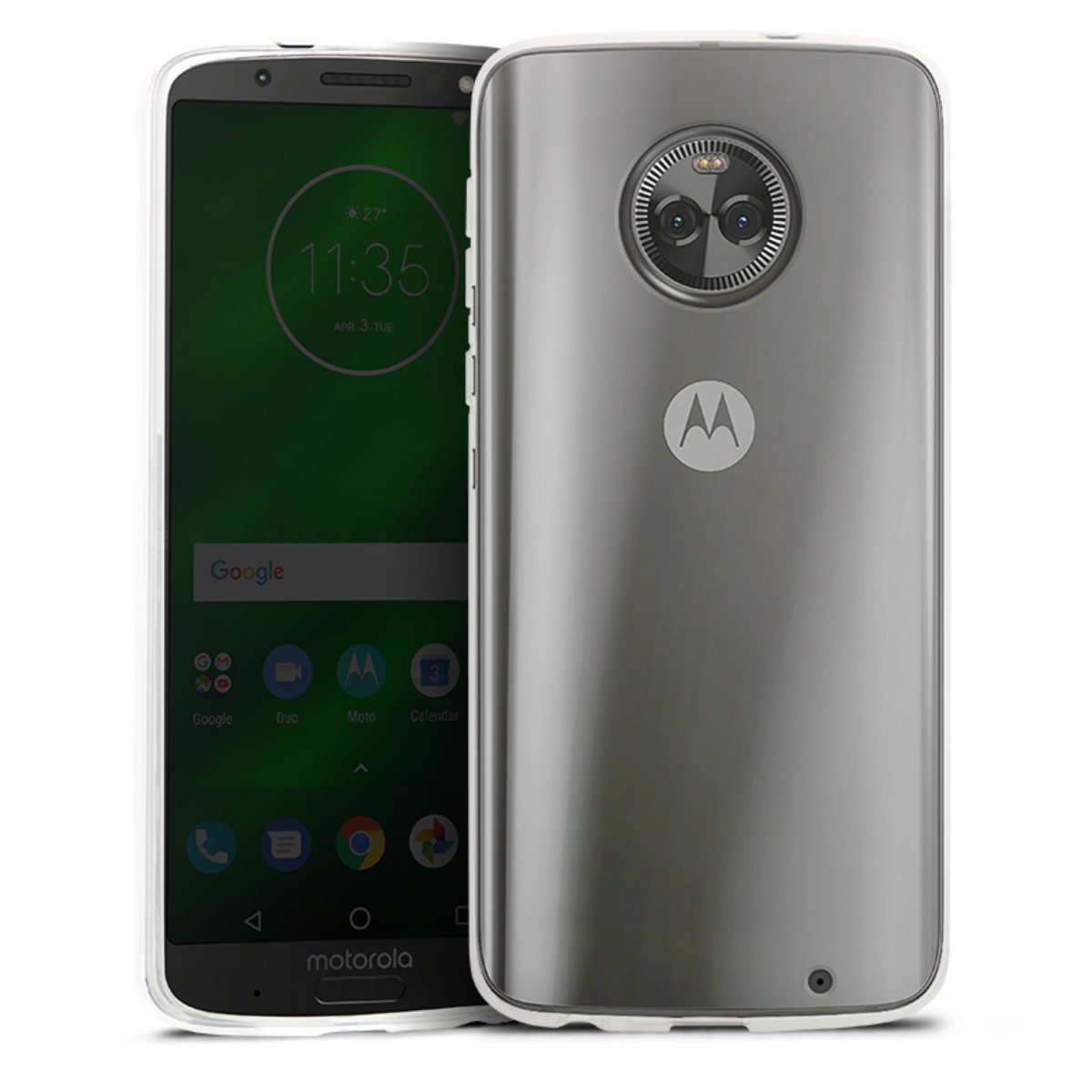 Silicone Case per Motorola Moto G6 Plus