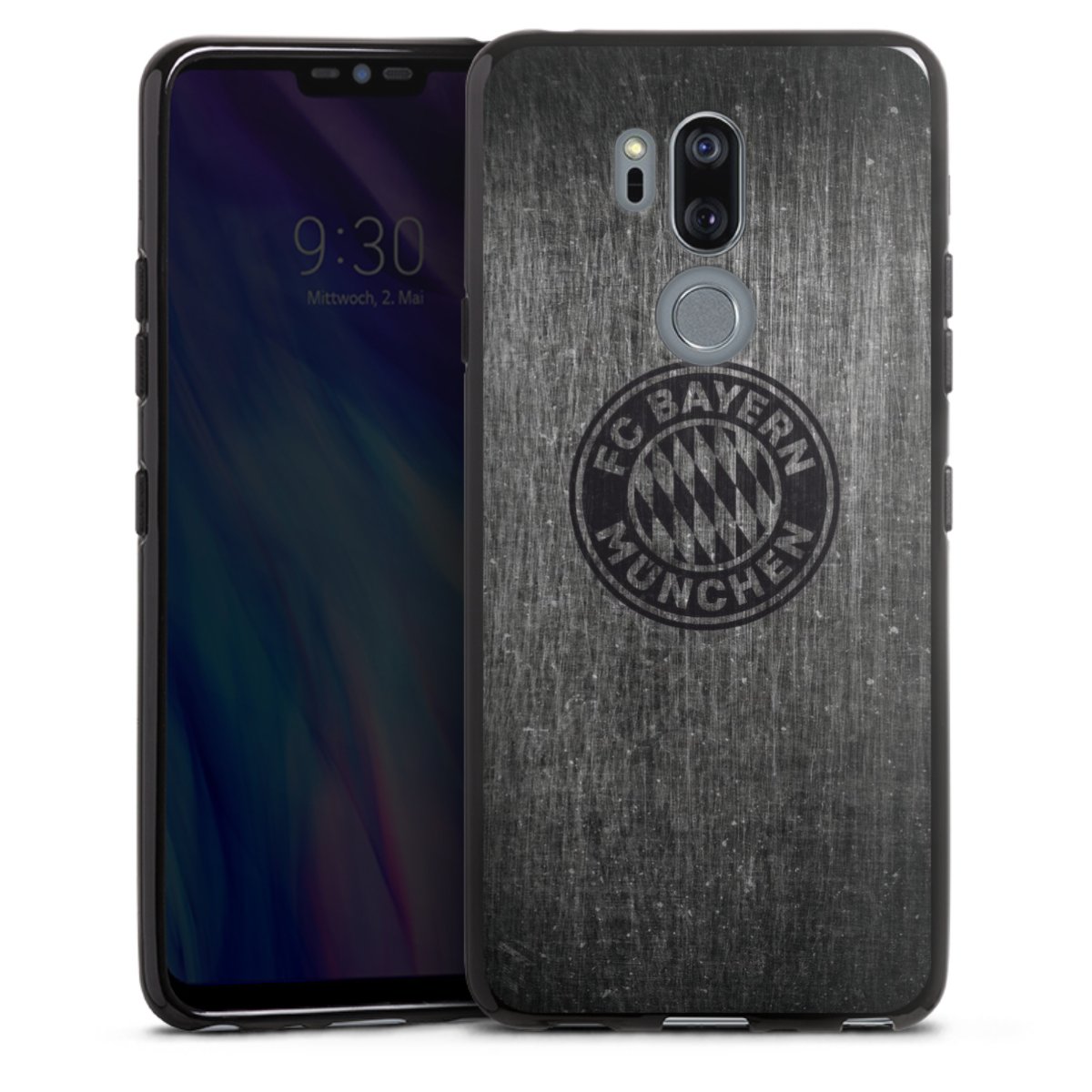 Metalllook FCB Logo einfarbig