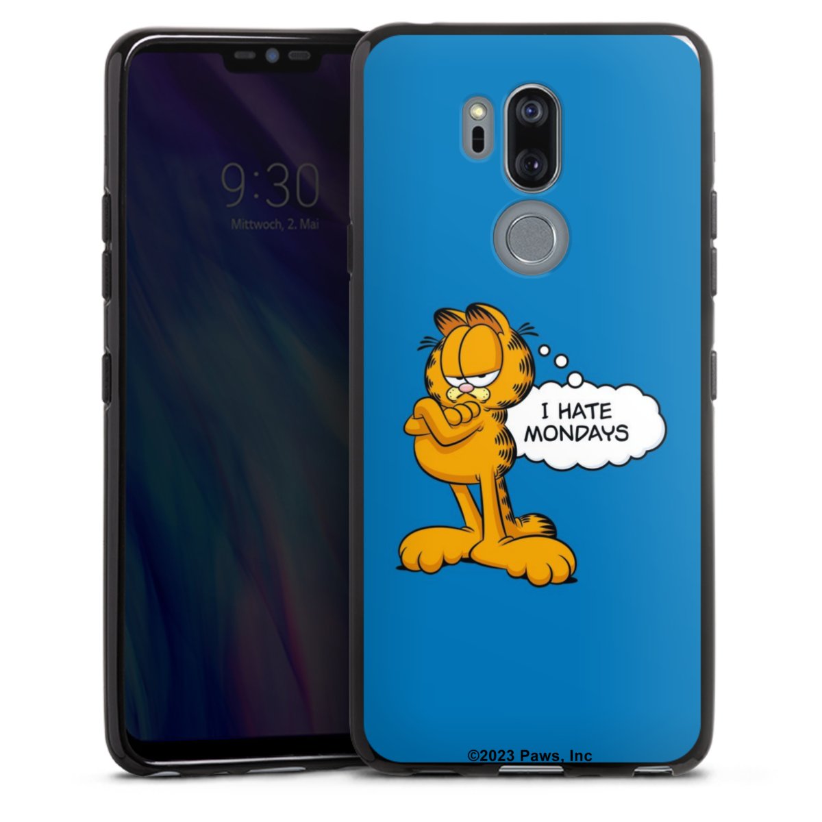 Garfield Ik haat maandagen blauw