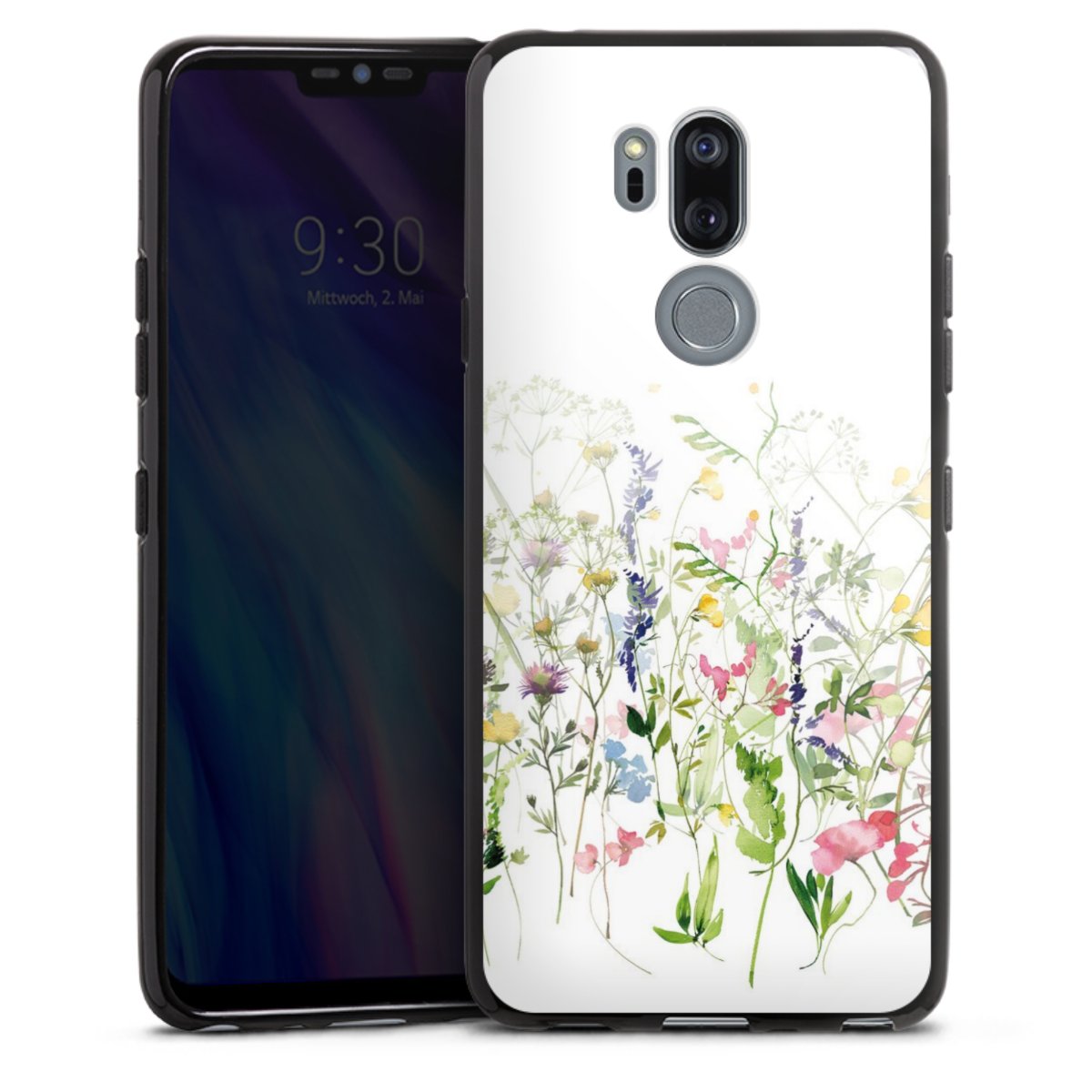 Kleurrijke lente weide bloemen