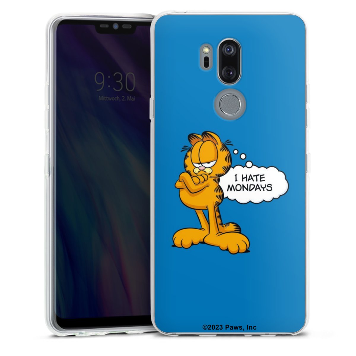 Garfield Je déteste les lundis Bleu