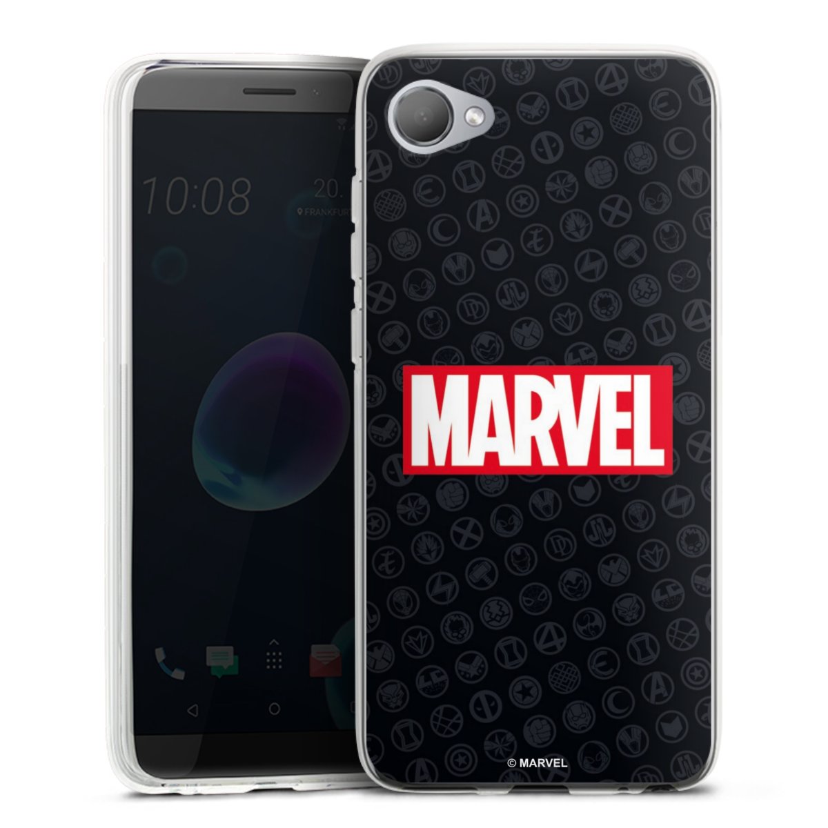 Marvel Logo Black Red 