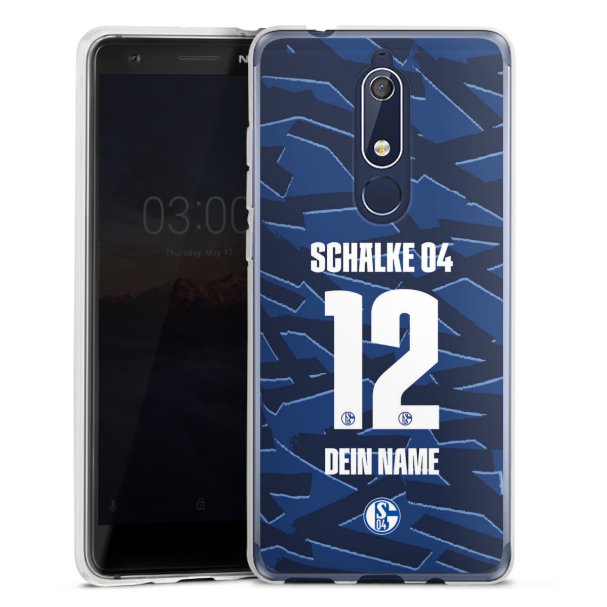 Schalke 04 Trikot Personalisierbar 25-26