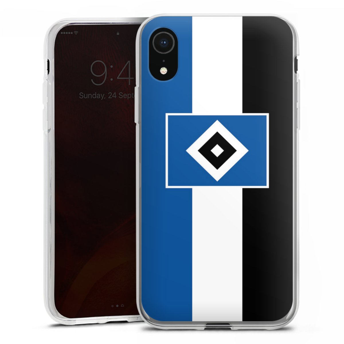 HSV Streifen - Blau-Weiß-Schwarz für Silikon Case ...