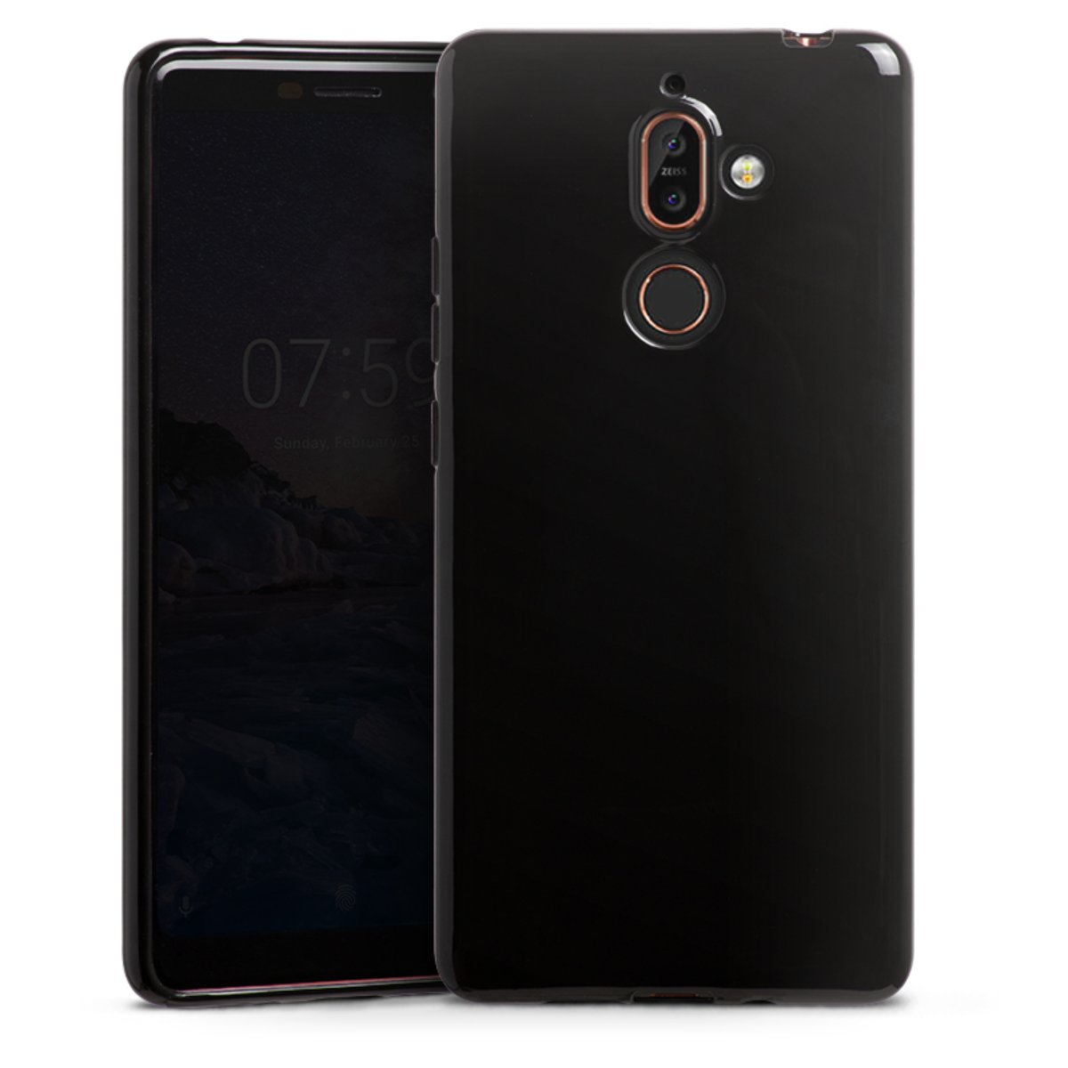 Silicone Case per Nokia 7 Plus