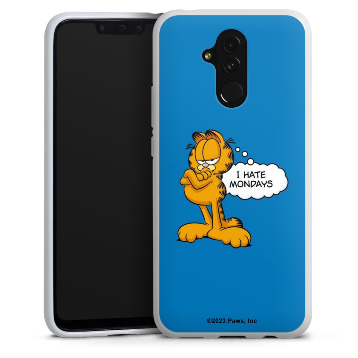 Garfield Ik haat maandagen blauw