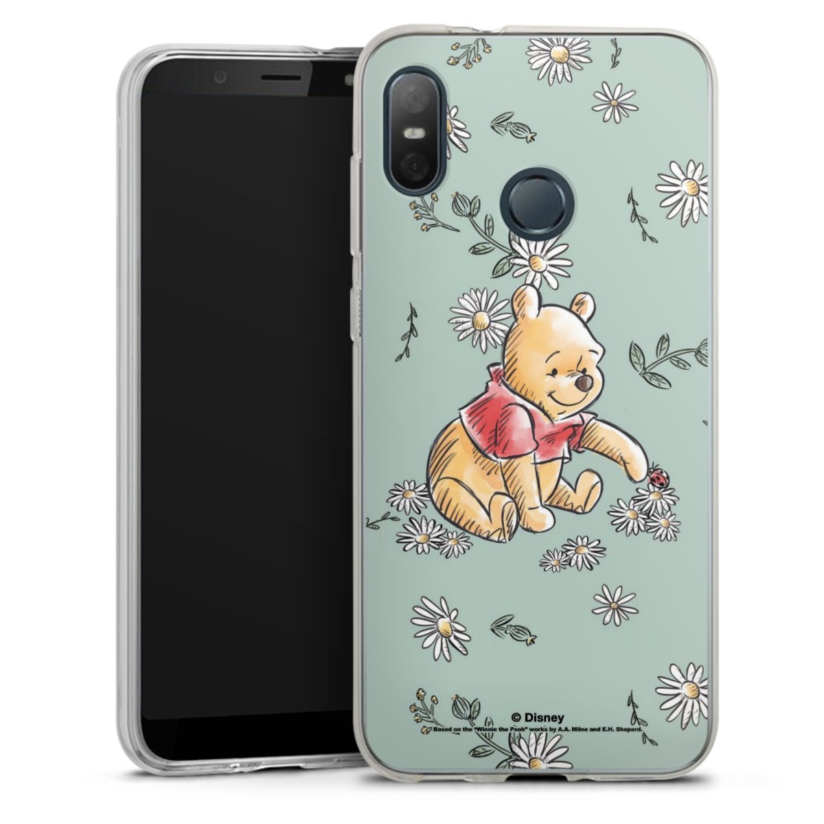 Winnie Puuh Gänseblümchen und Käfer Liebe