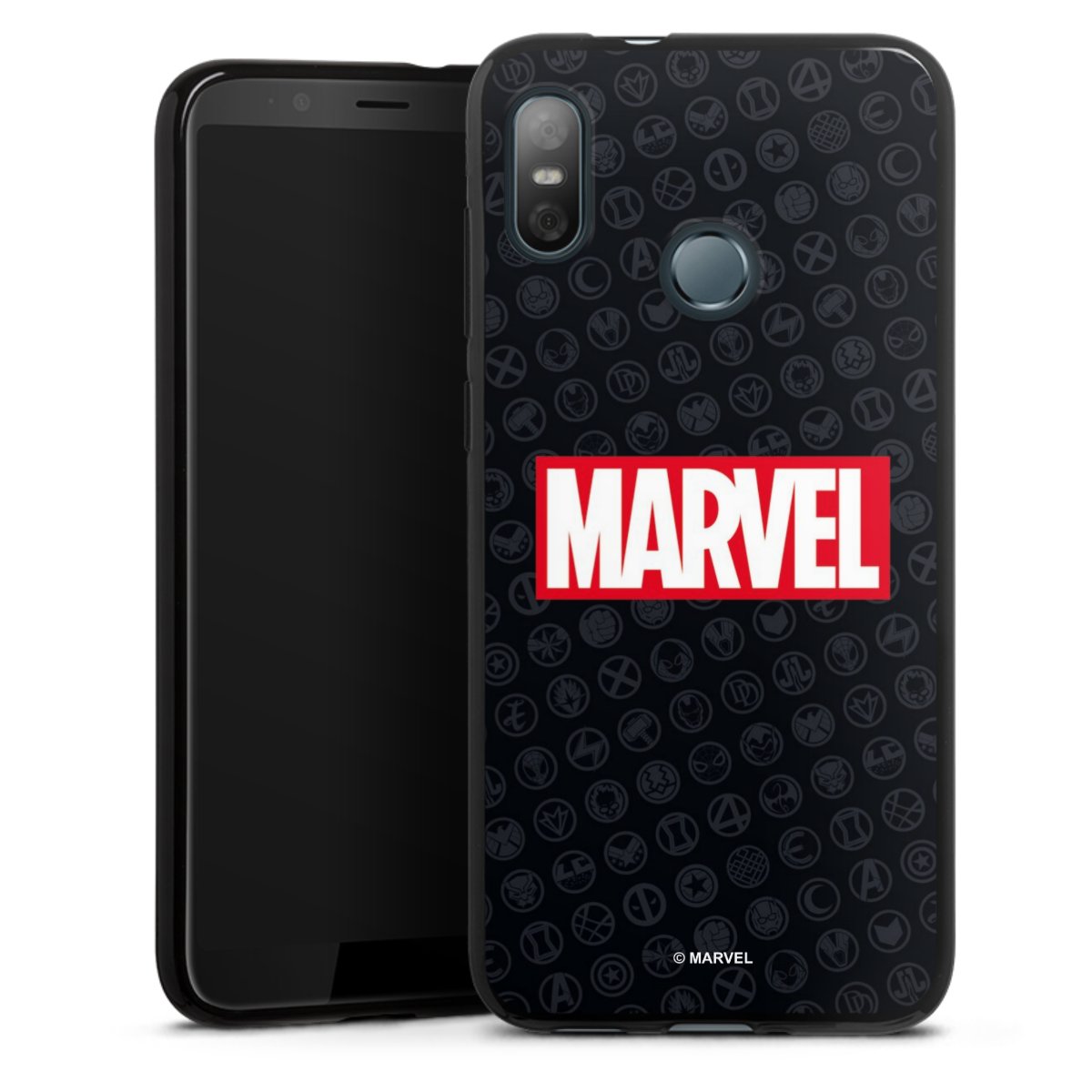 Marvel Logo Zwart Rood