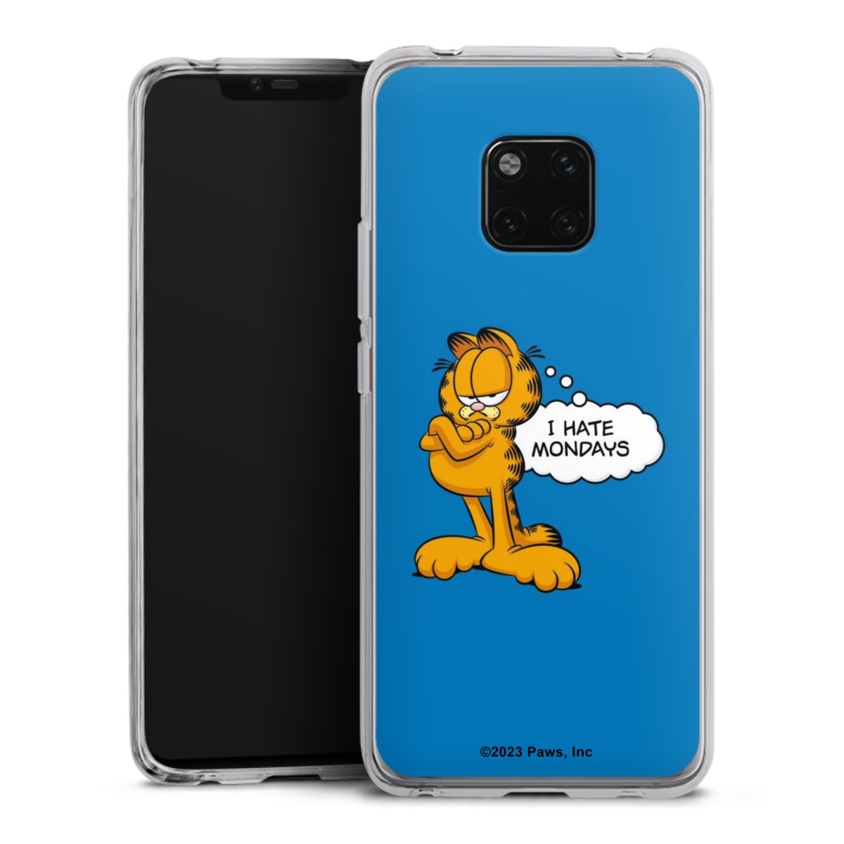 Garfield Ik haat maandagen blauw