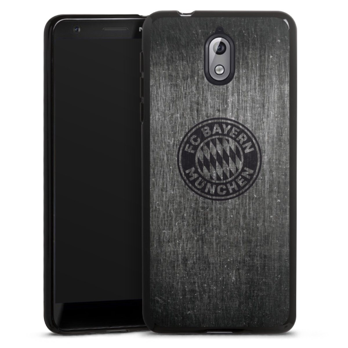 Metalllook FCB Logo einfarbig