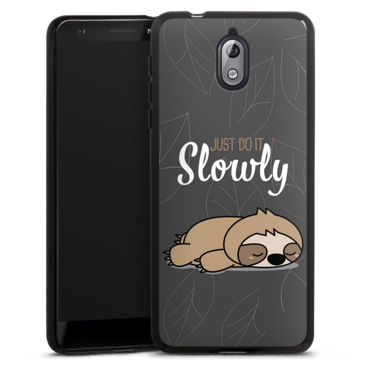 Just Do It Slowly Sloth Grey