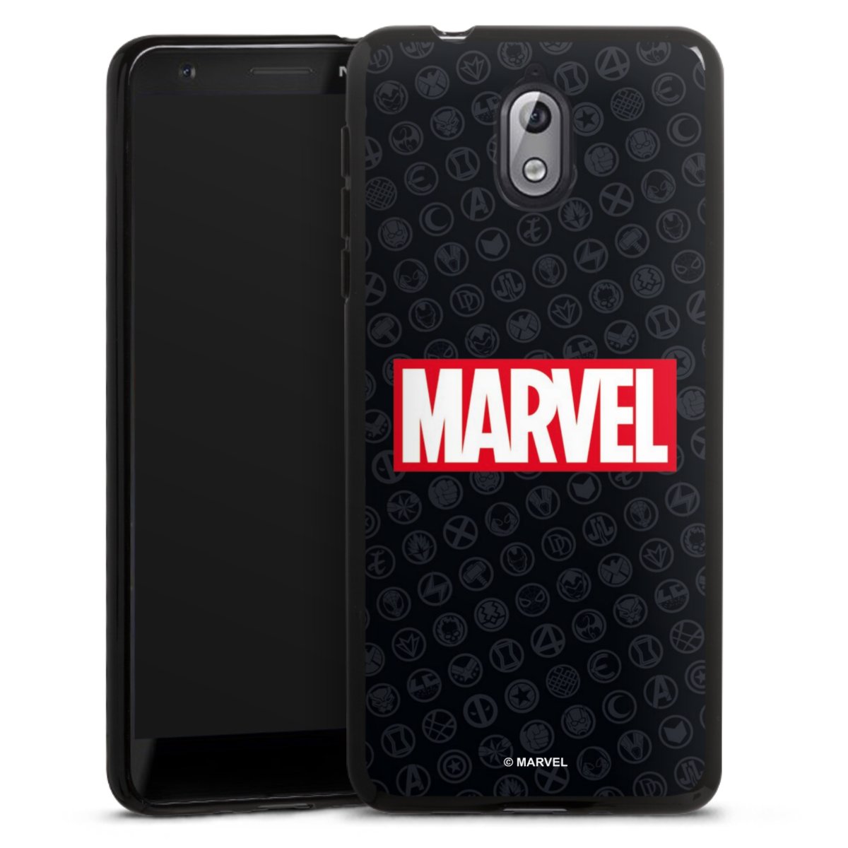 Marvel Logo Zwart Rood