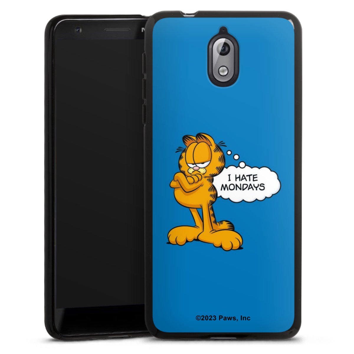 Garfield Je déteste les lundis Bleu