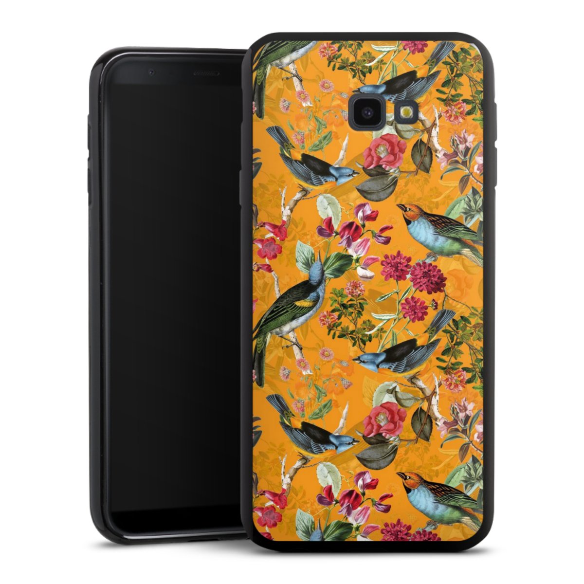 Vogels Bloemen Behang