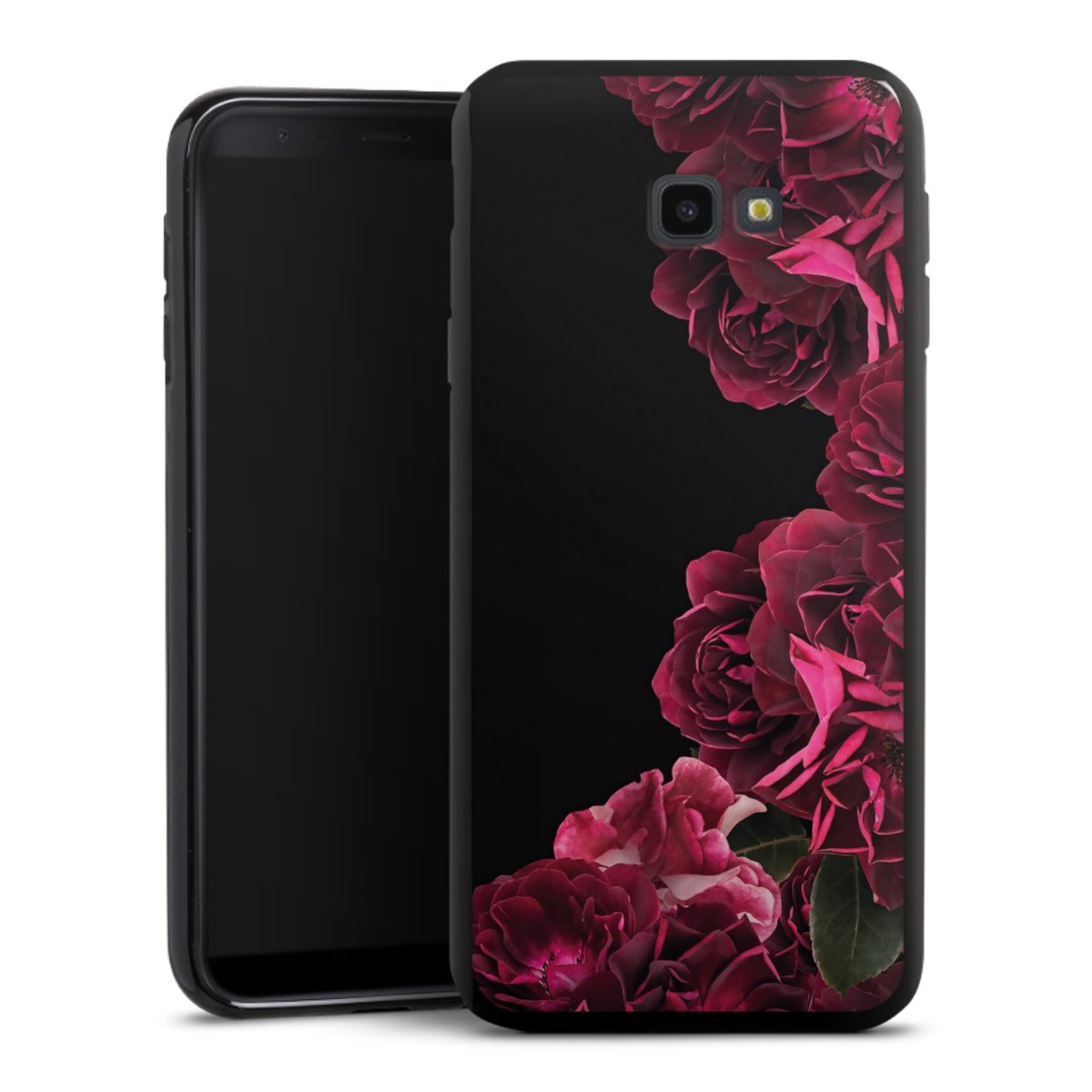 Rose vintage su nero