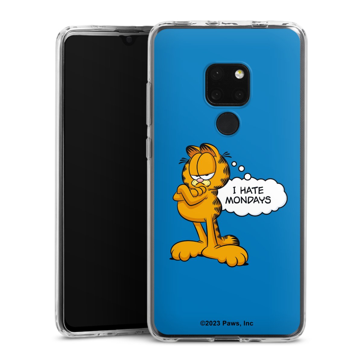 Garfield Je déteste les lundis Bleu