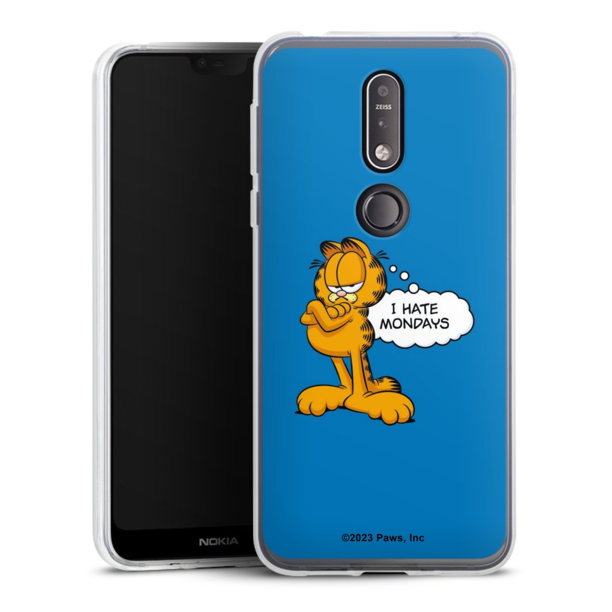 Garfield Je déteste les lundis Bleu