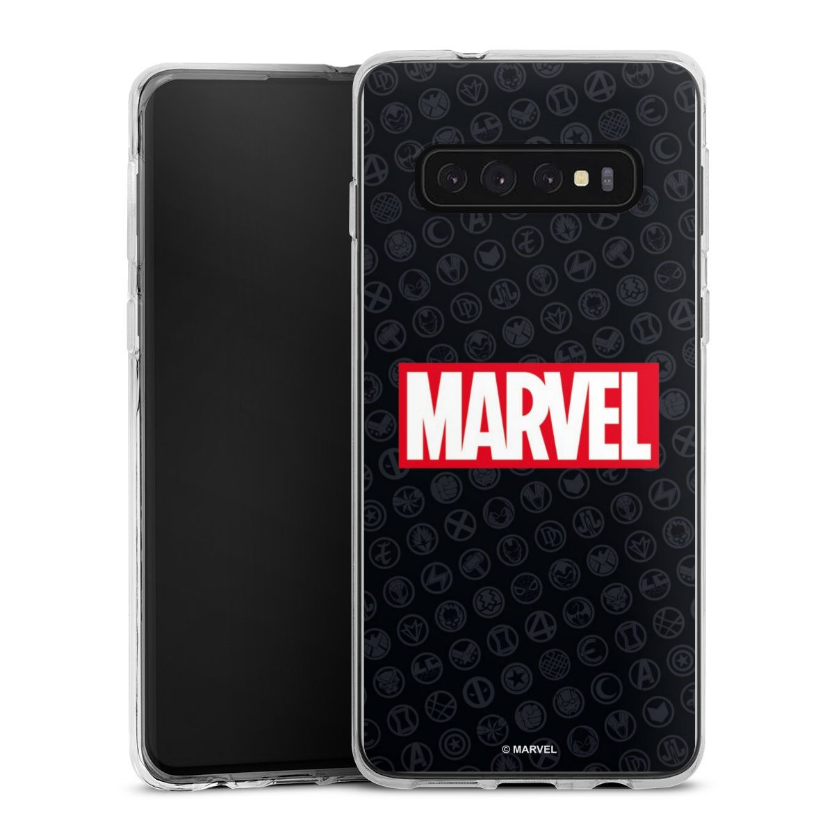 Marvel Logo Black Red 