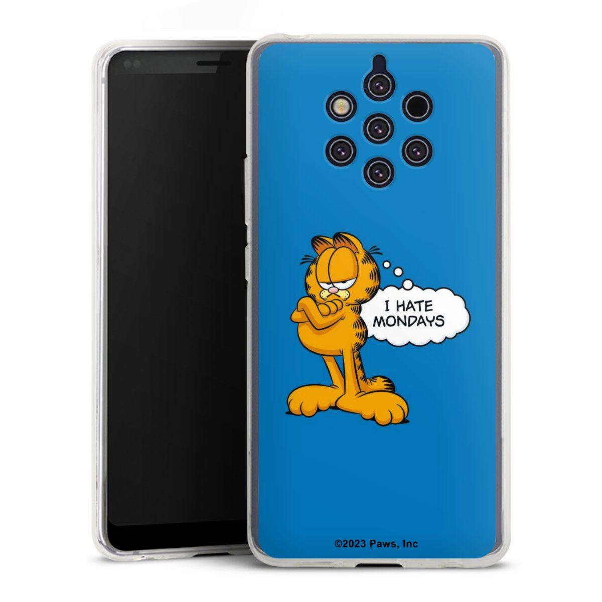 Garfield Ik haat maandagen blauw