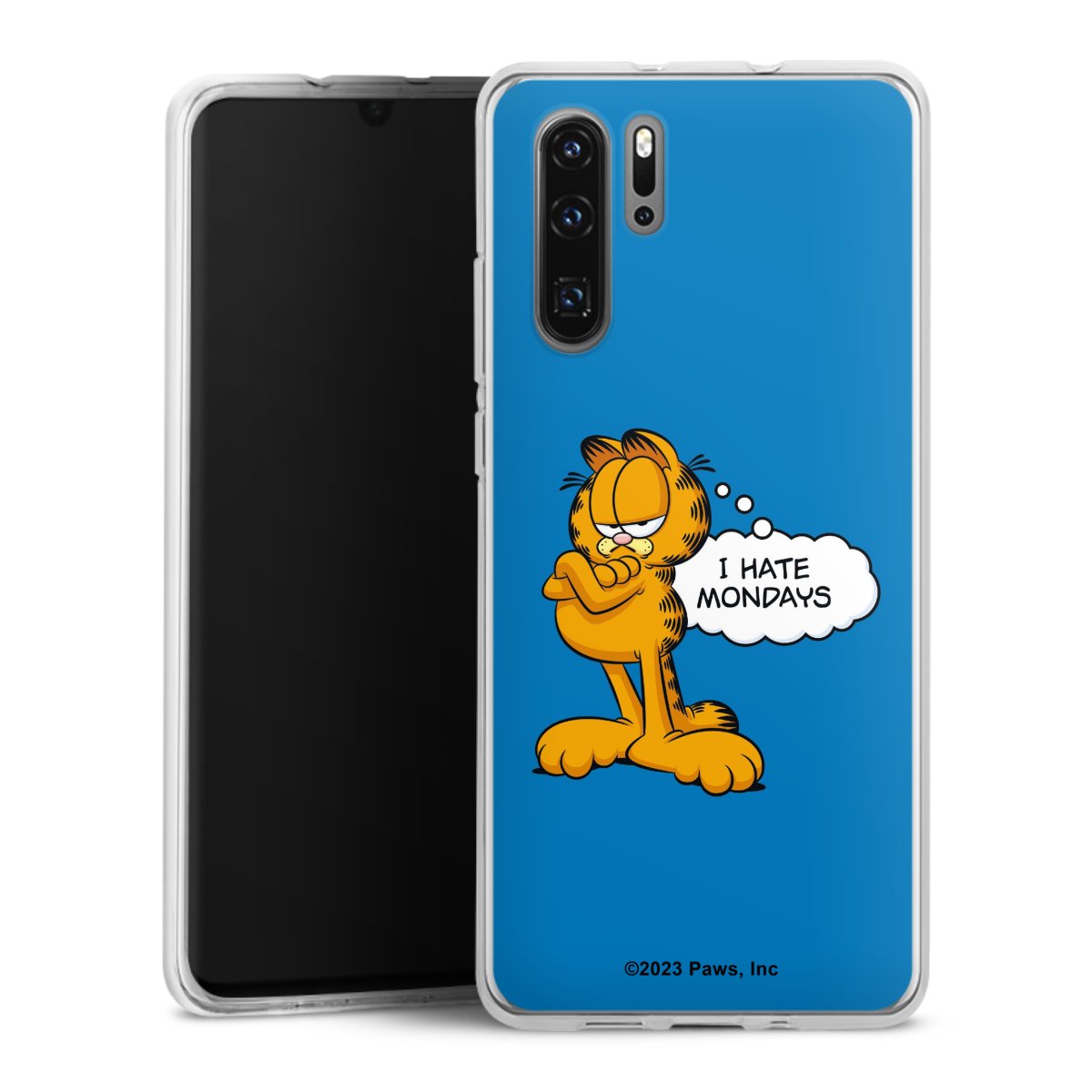 Garfield Ik haat maandagen blauw