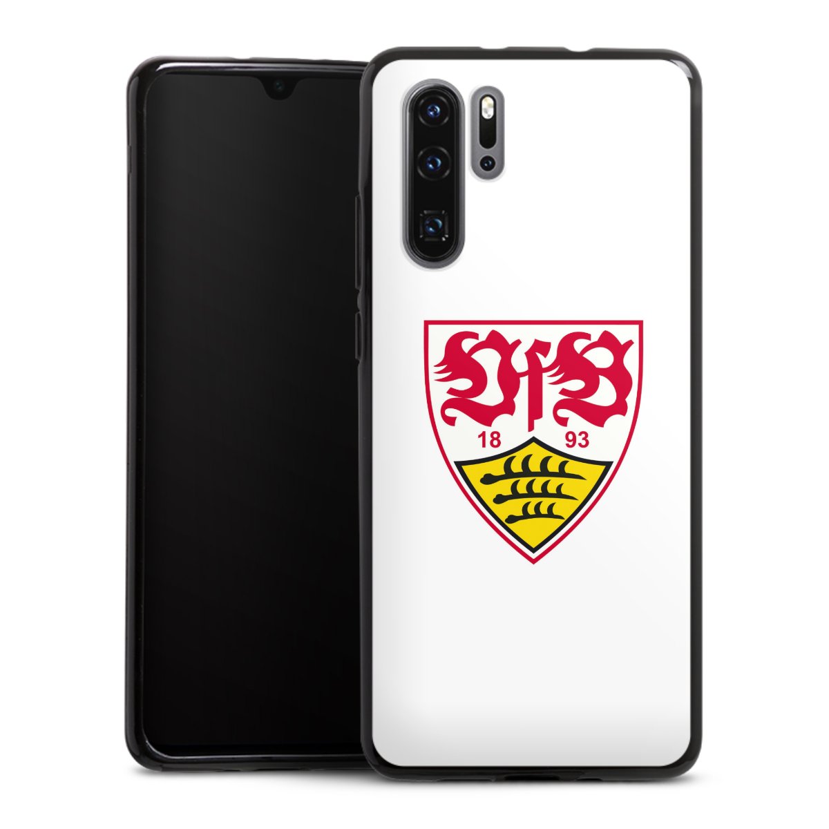 Vfb Stuttgart Wappen Schwarz Fur Silikon Case Schwarz Fur Huawei P30 Pro New Edition Von Deindesign