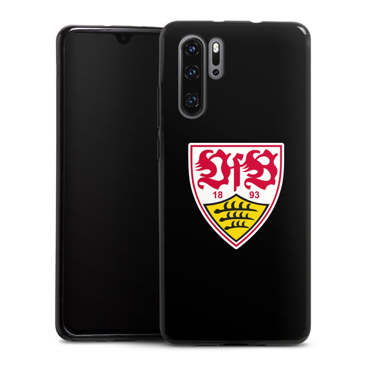 Vfb Stuttgart Wappen Schwarz Fur Silikon Case Schwarz Fur Huawei P30 Pro New Edition Von Deindesign