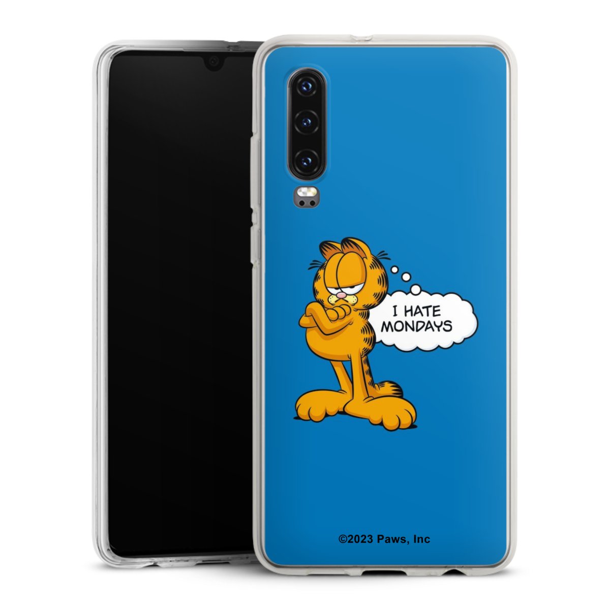 Garfield Ik haat maandagen blauw