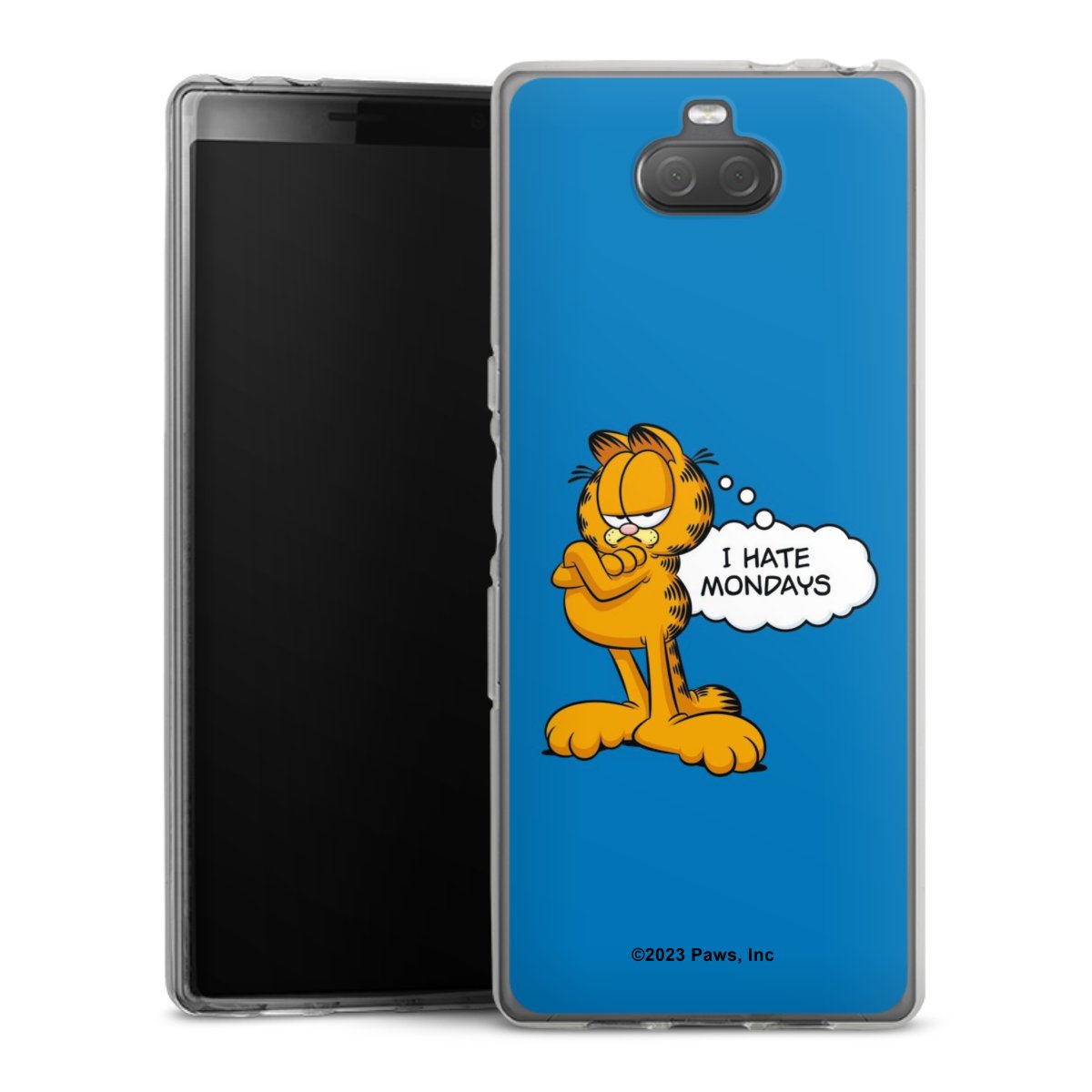 Garfield Ik haat maandagen blauw