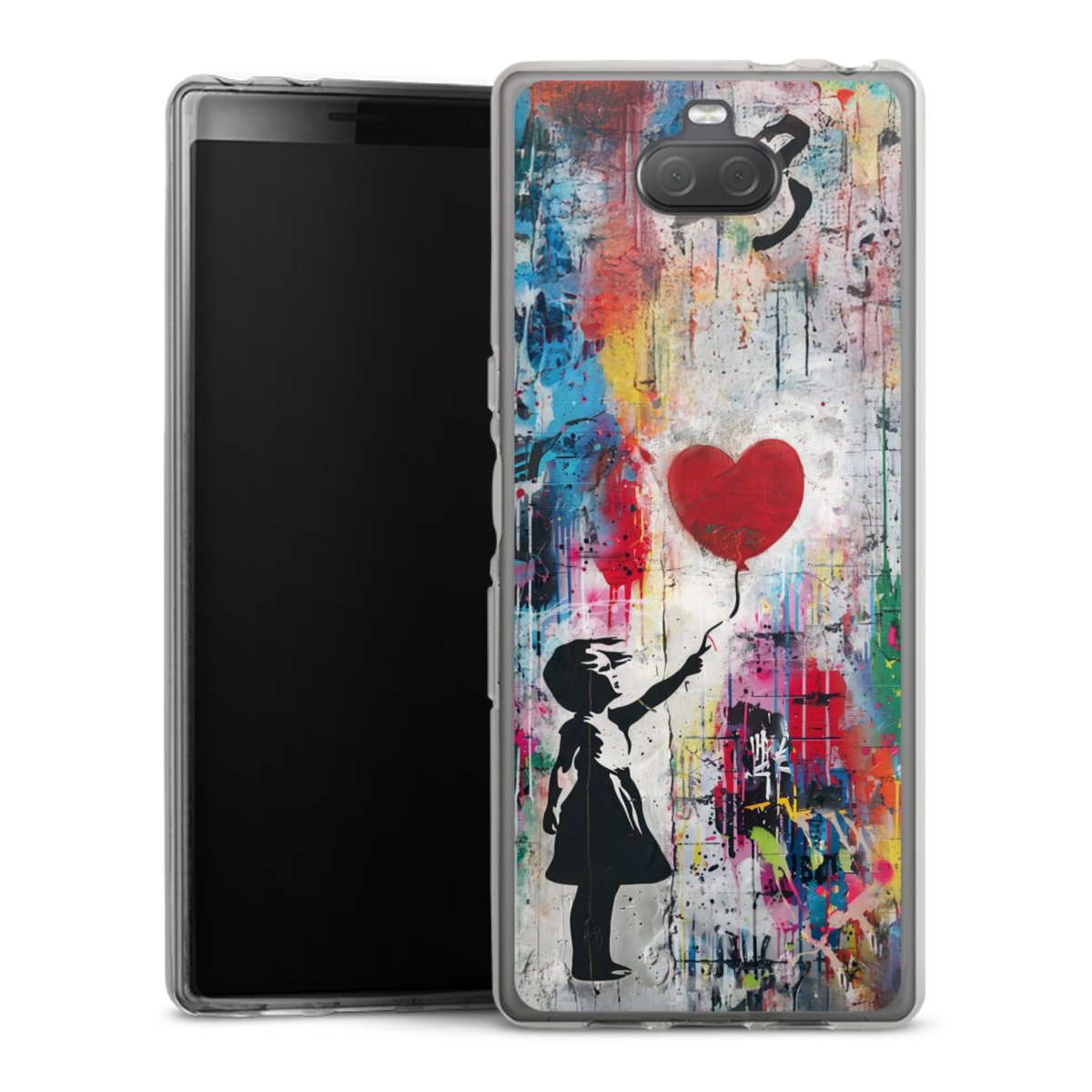 Balloon Girl Colorful