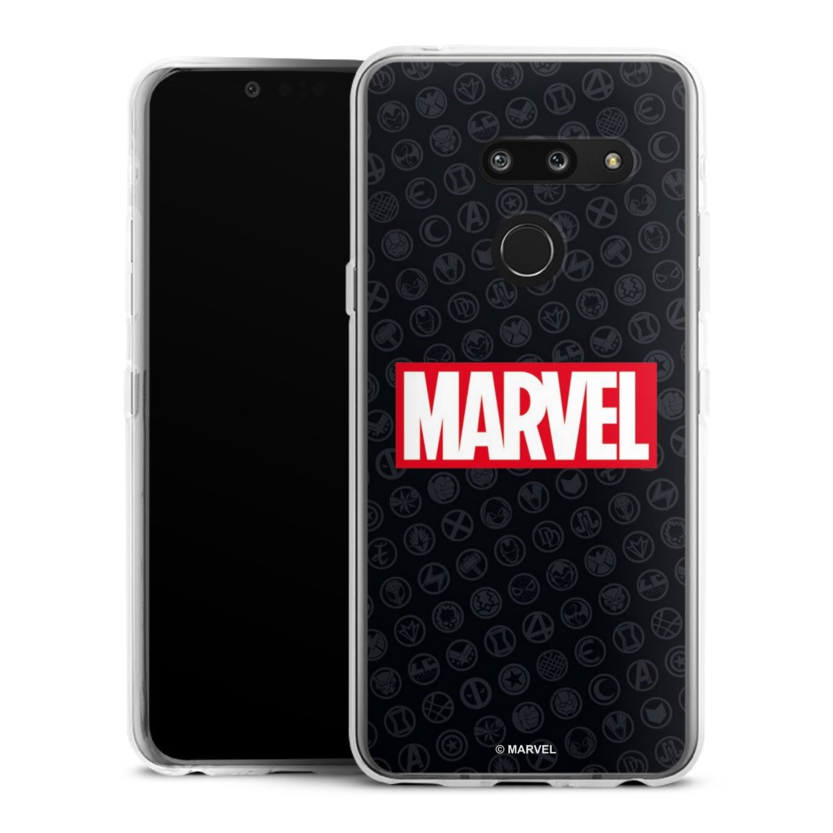 Marvel Logo Black Red 