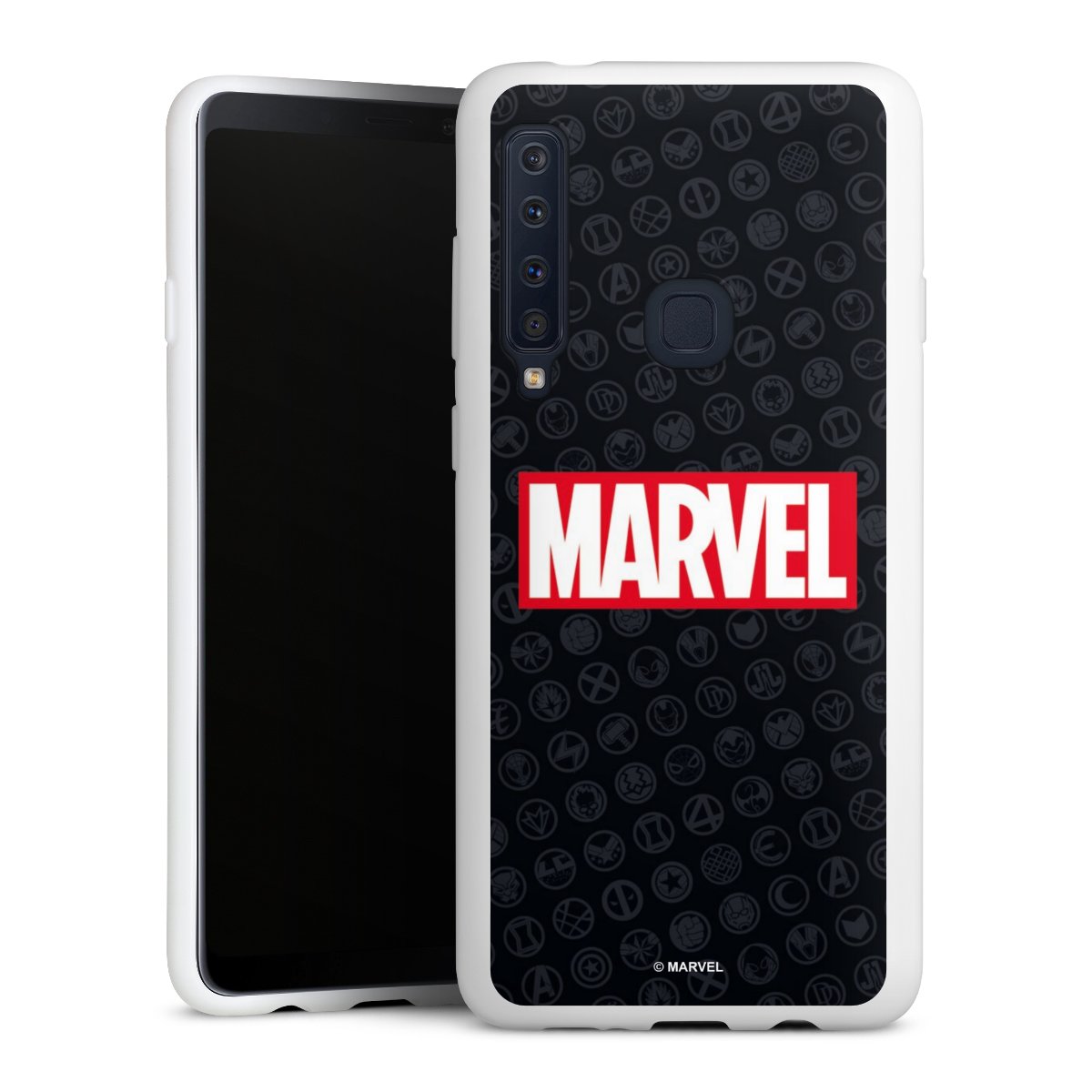 Marvel Logo Black Red 