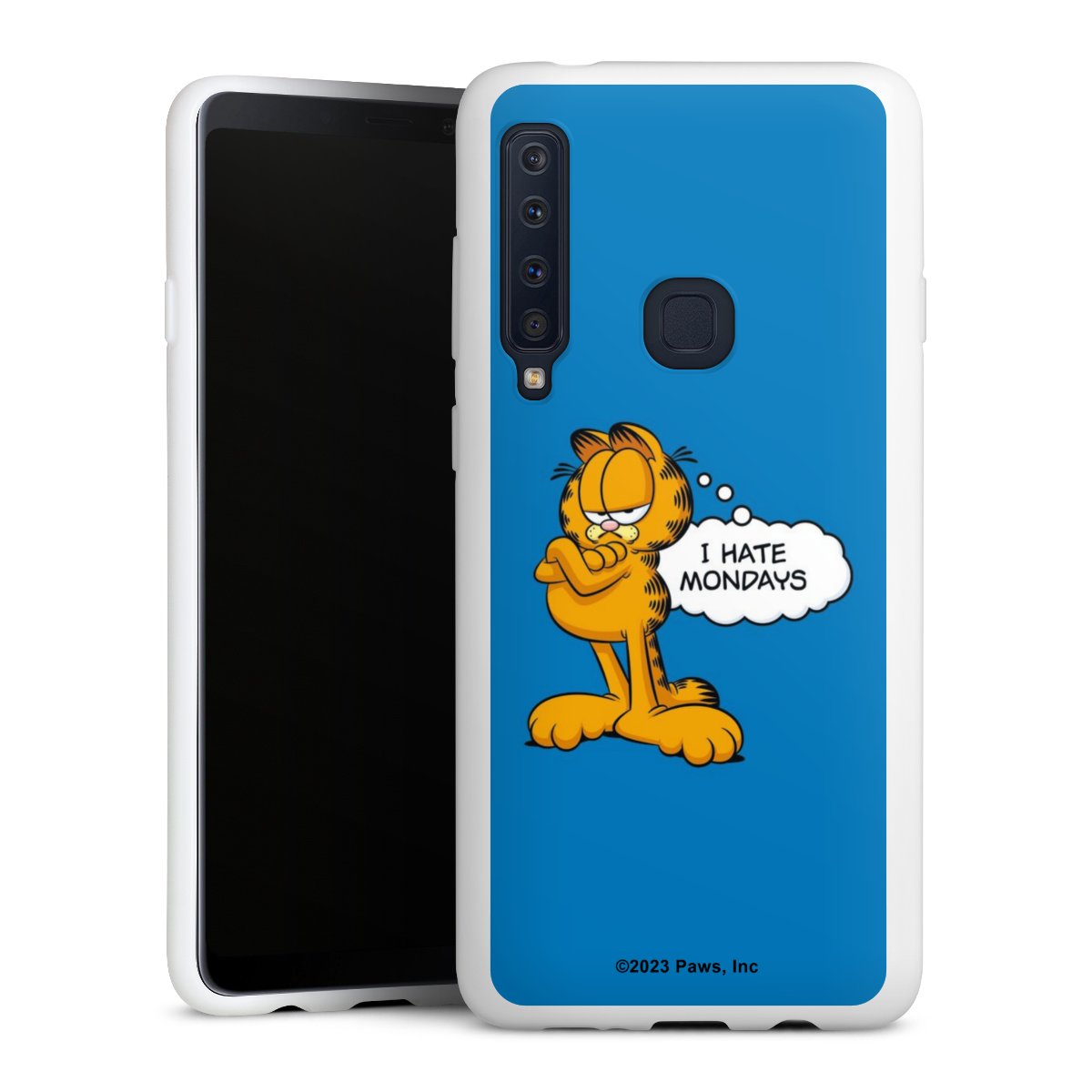 Garfield Ik haat maandagen blauw