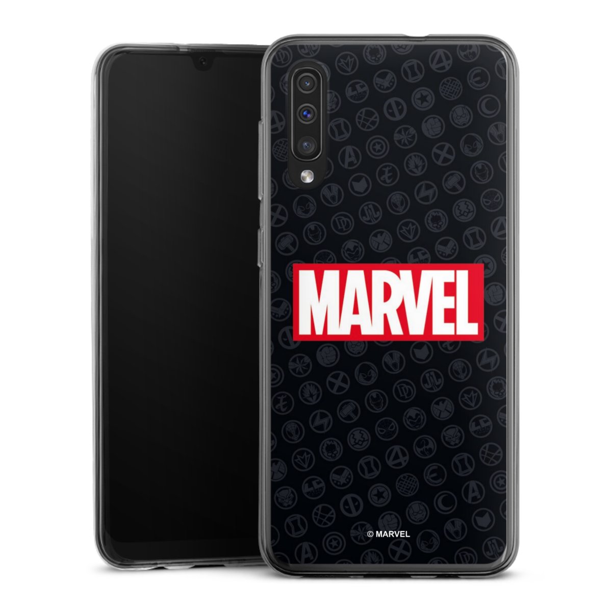 Marvel Logo Black Red 