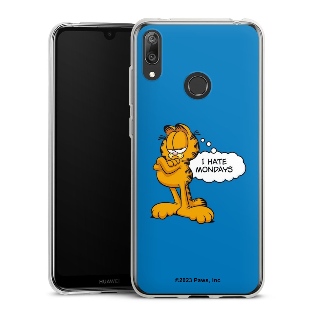 Garfield Ik haat maandagen blauw