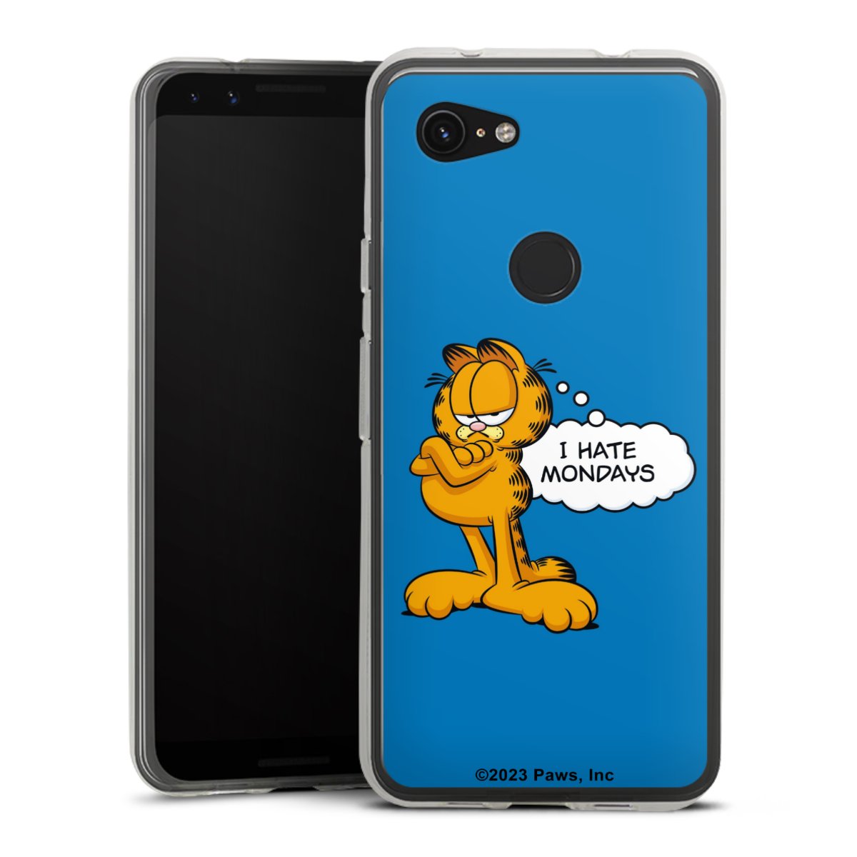 Garfield Ik haat maandagen blauw