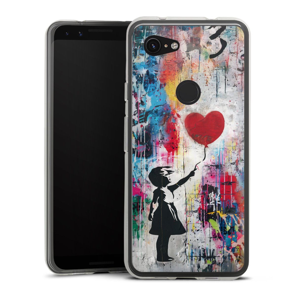 Balloon Girl Colorful