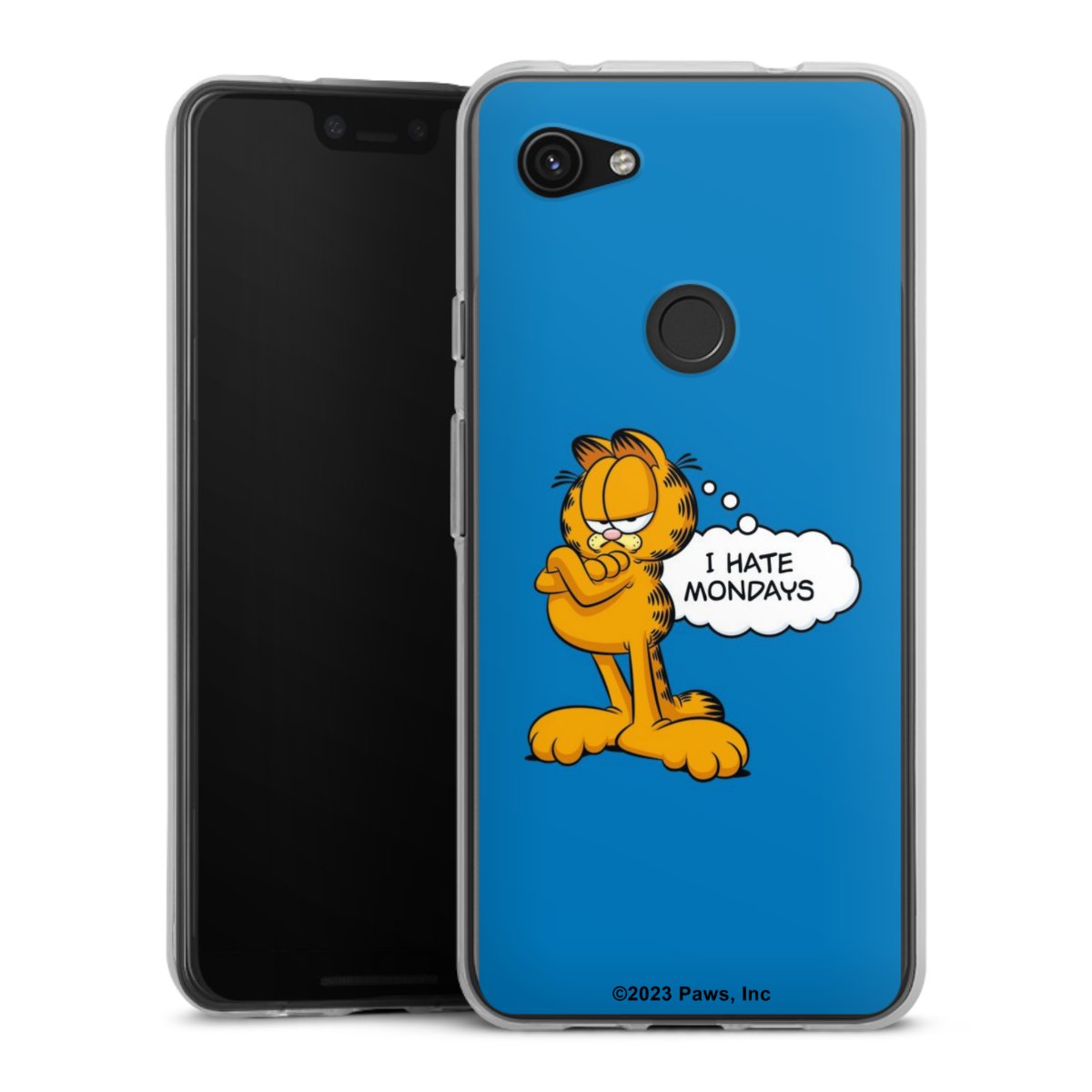Garfield Je déteste les lundis Bleu