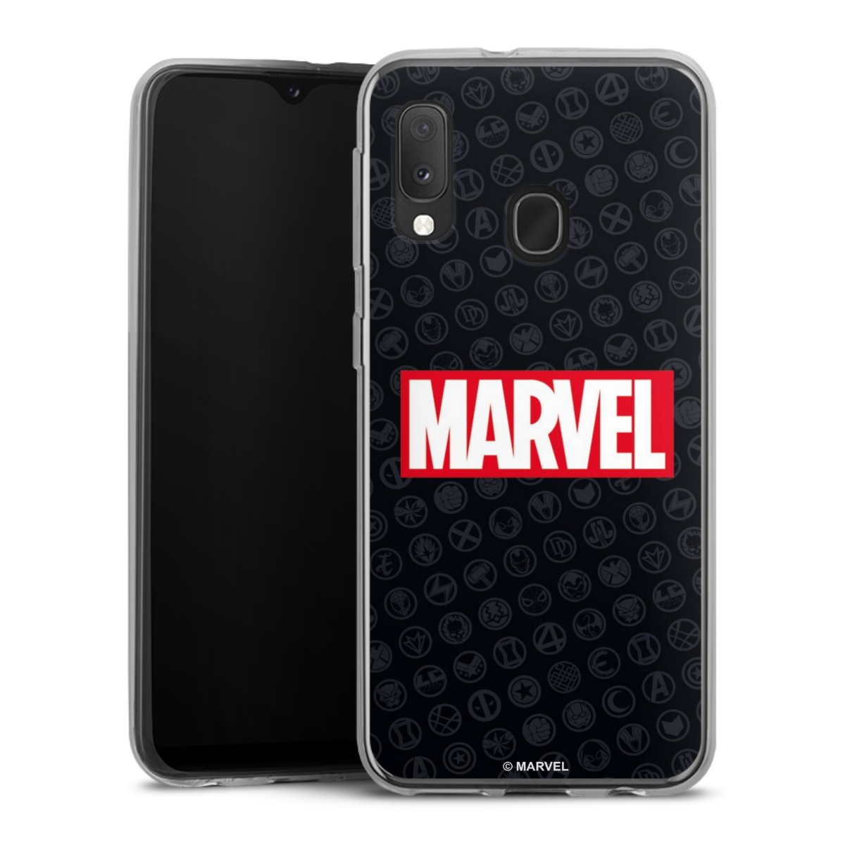 Marvel Logo Black Red 