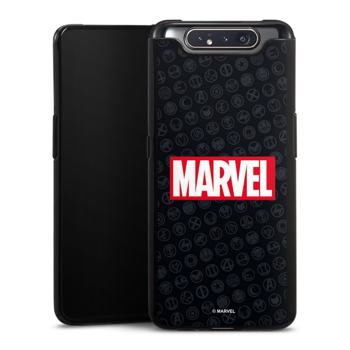 Marvel Logo Black Red 